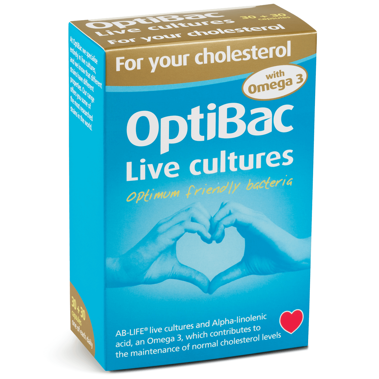 OptiBac Probiotics FOR YOUR CHOLESTEROL