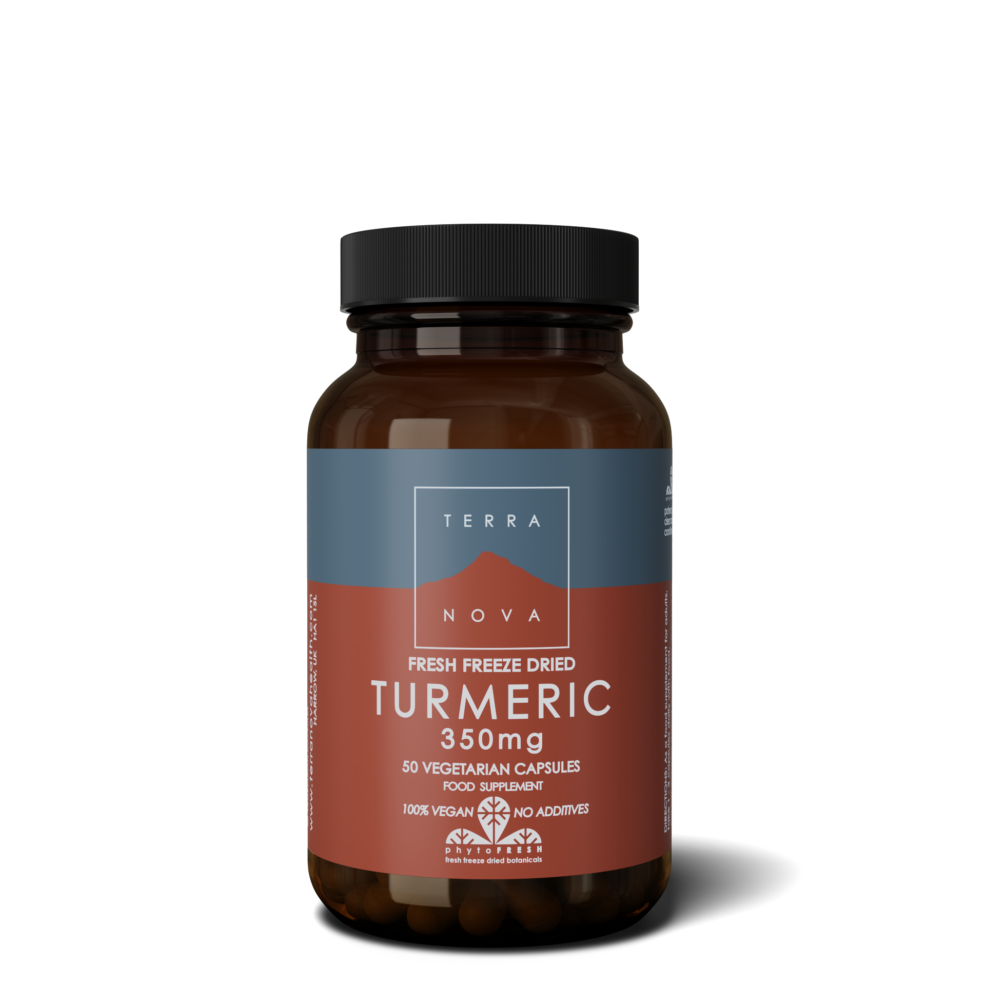 Terranova Turmeric Root 350mg 50 caps