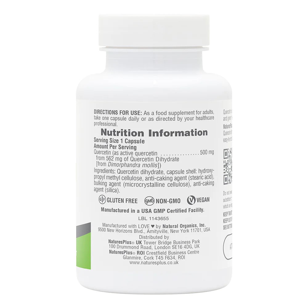NaturesPlus - Pro Quercetin - 500mg - 60 capsules - Image 2