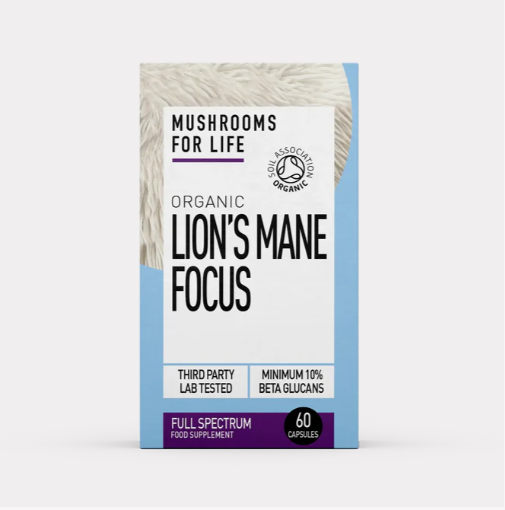 Mushrooms For Life - Lion's Mane Focus - 60 vCaps