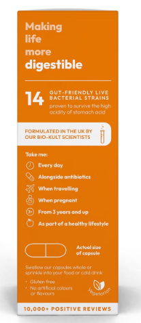 Bio-Kult - Everyday Advanced Formulation Digestive System - 60 capsules - Image 7