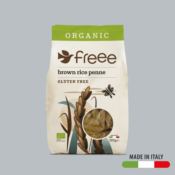 Dove Farm Freee - gluten free organic brown rice penne - 500g