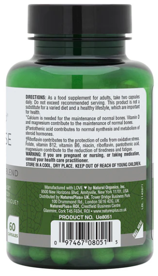 NaturesPlus Bio Advanced - Menopause Support - 60 caps - Image 3