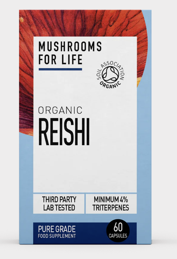 Mushroom For Life - Organic Reishi - 60 Caps