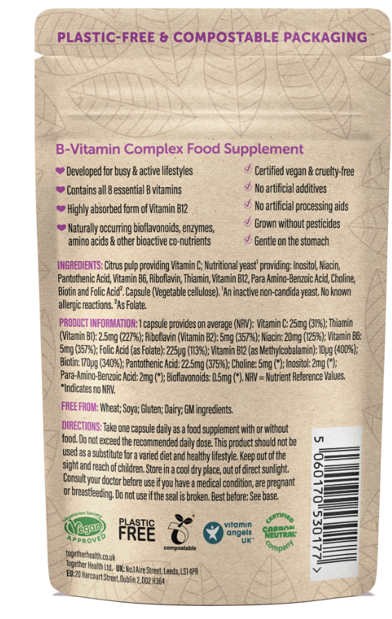 Together Health - Vitamin B Complex - Caps 30 - Image 5