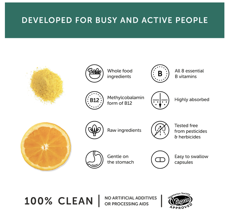 Together Health - Vitamin B Complex - Caps 30 - Image 4