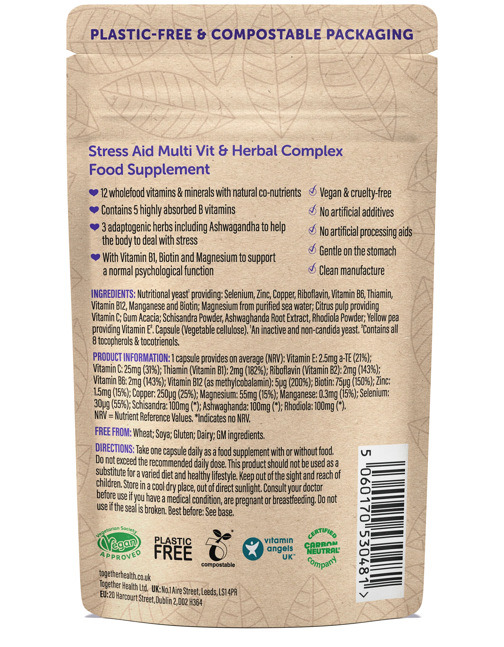 Together Health - Stress Aid Complex - capsules 30 - Image 2