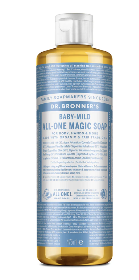Dr Bronners Organic Castile Soap - Selection