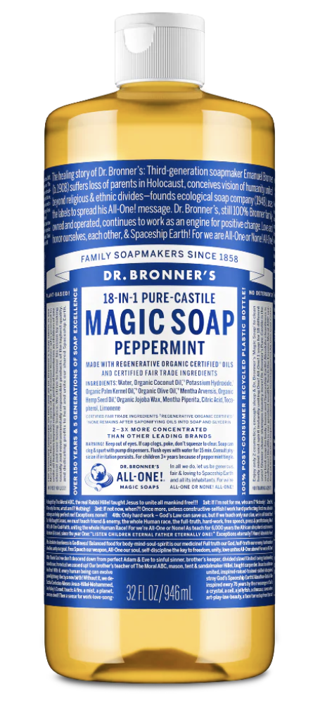 Dr Bronners Castile Soap Liquid - 473ml