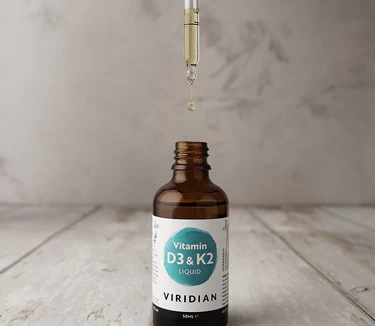 Viridian Vitamin D3 & K2 drops - 50ml