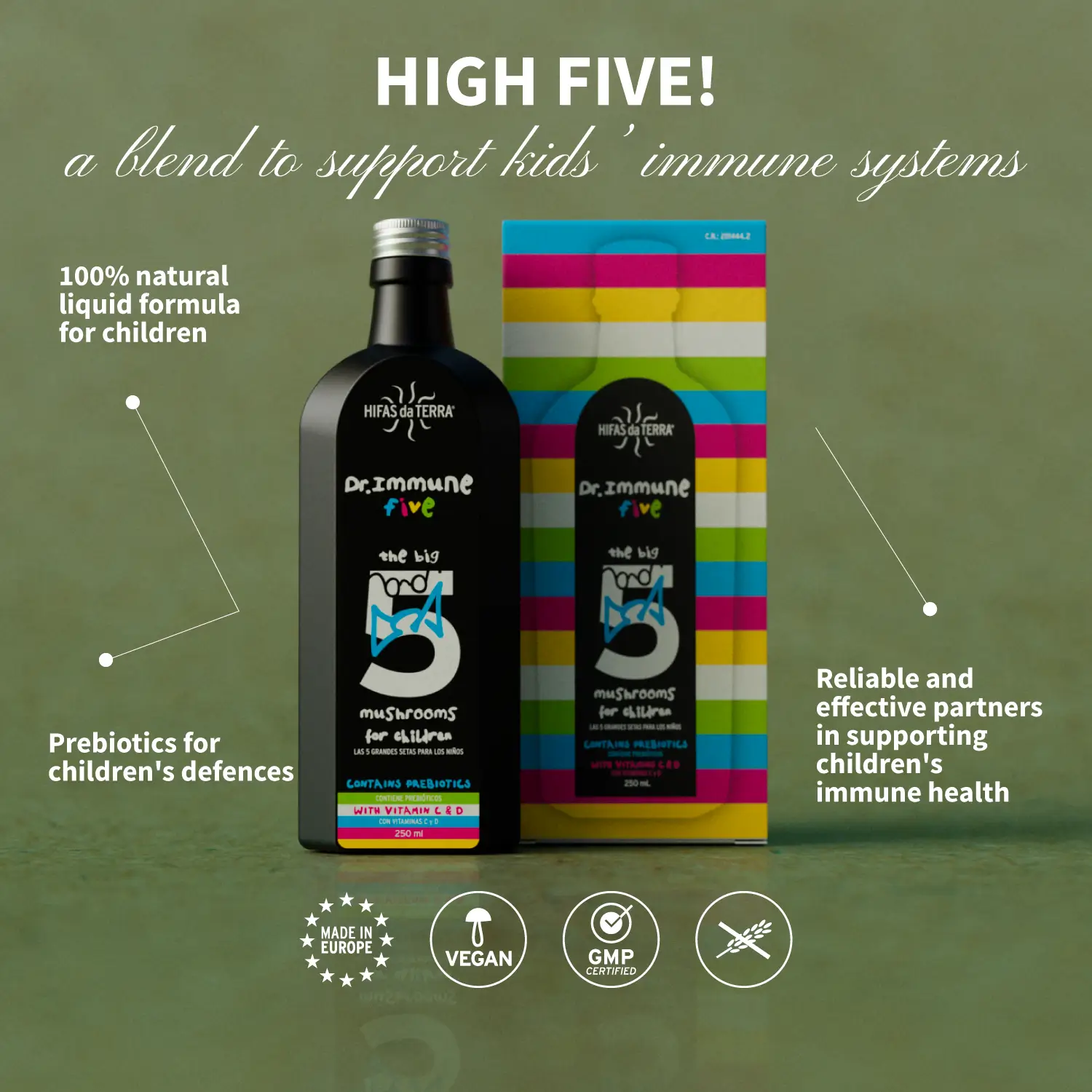 Hifas de Terra - Dr Immune five - 250ml - Image 2